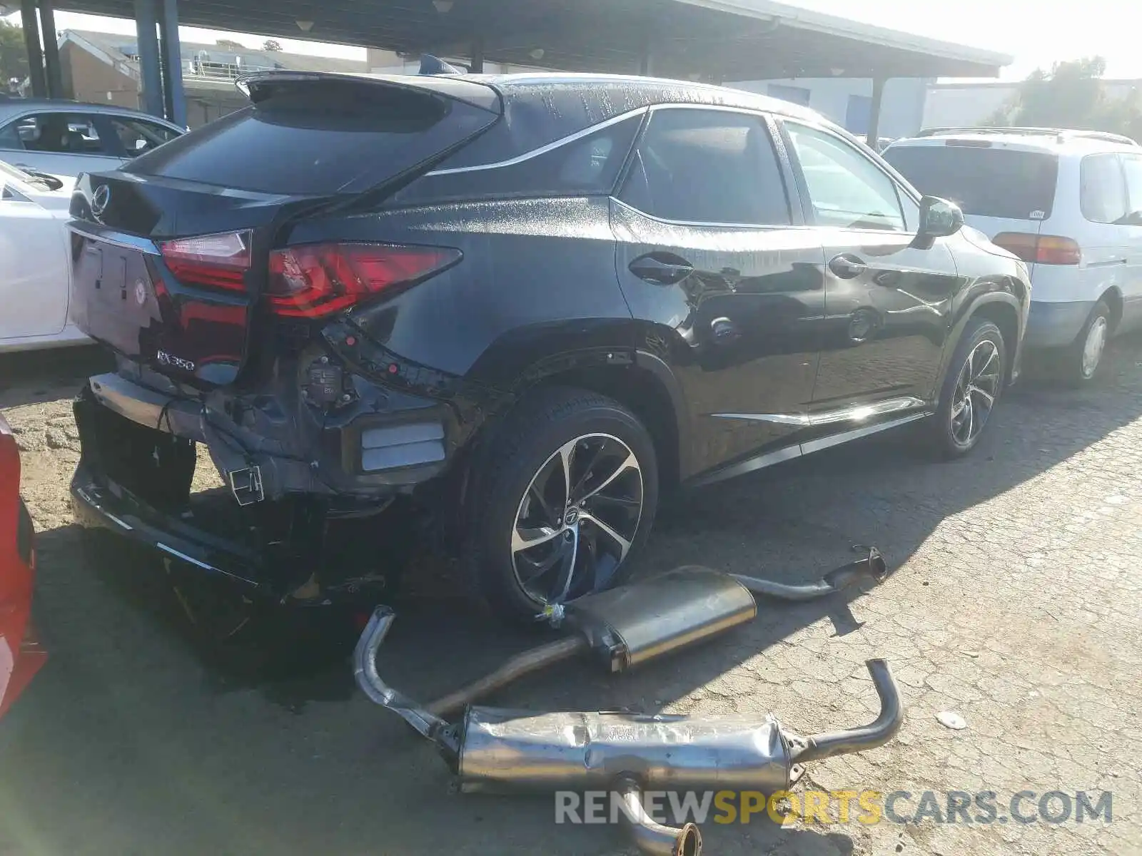 4 Фотография поврежденного автомобиля 2T2BZMCA4KC210390 LEXUS RX 350 BAS 2019