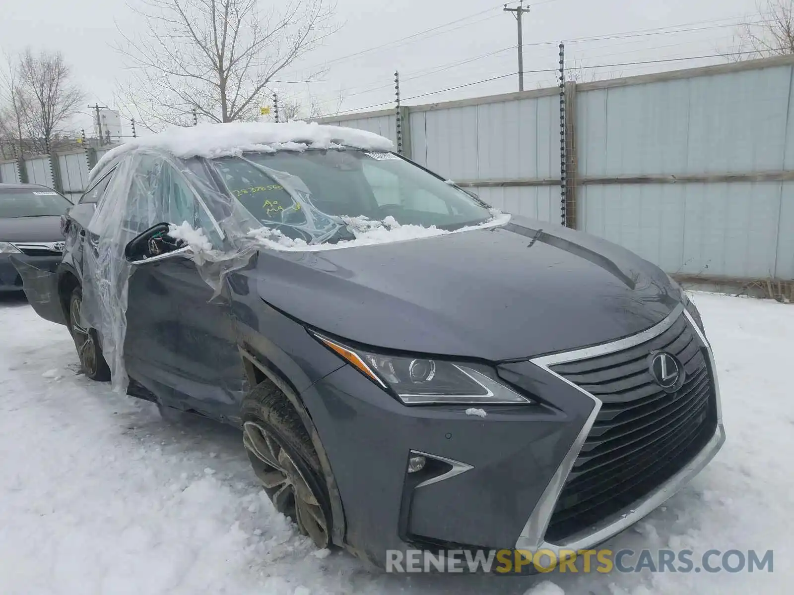 1 Фотография поврежденного автомобиля 2T2BZMCA5KC167632 LEXUS RX 350 BAS 2019