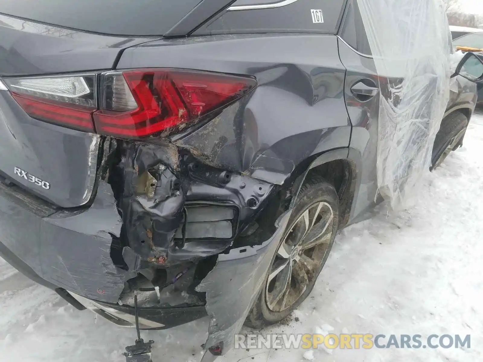 9 Photograph of a damaged car 2T2BZMCA5KC167632 LEXUS RX 350 BAS 2019