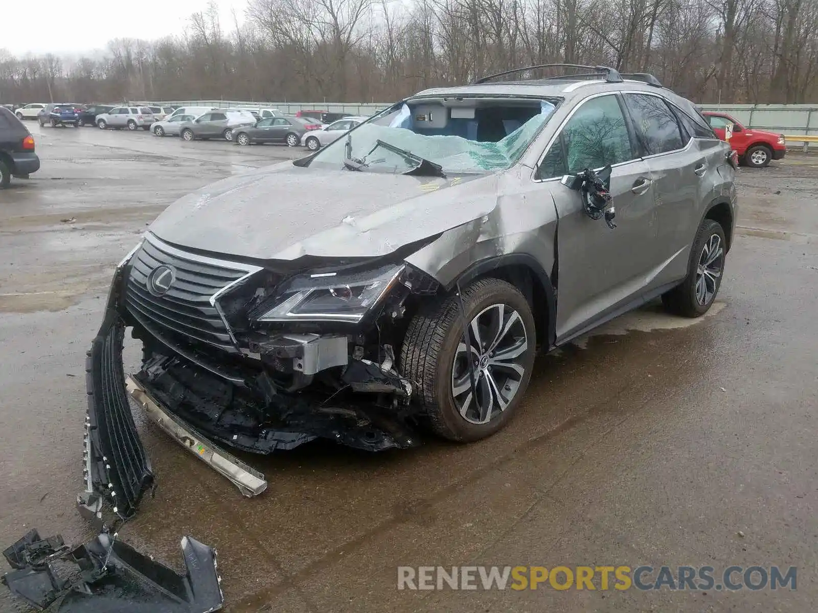 2 Photograph of a damaged car 2T2BZMCA5KC176878 LEXUS RX 350 BAS 2019