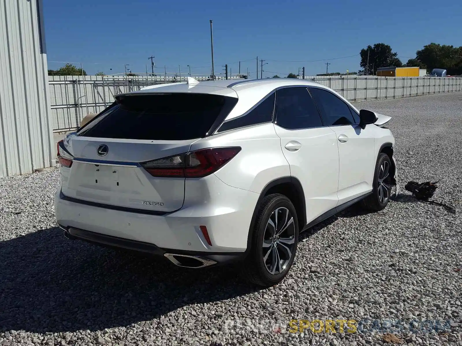 4 Фотография поврежденного автомобиля 2T2BZMCA5KC179506 LEXUS RX 350 BAS 2019