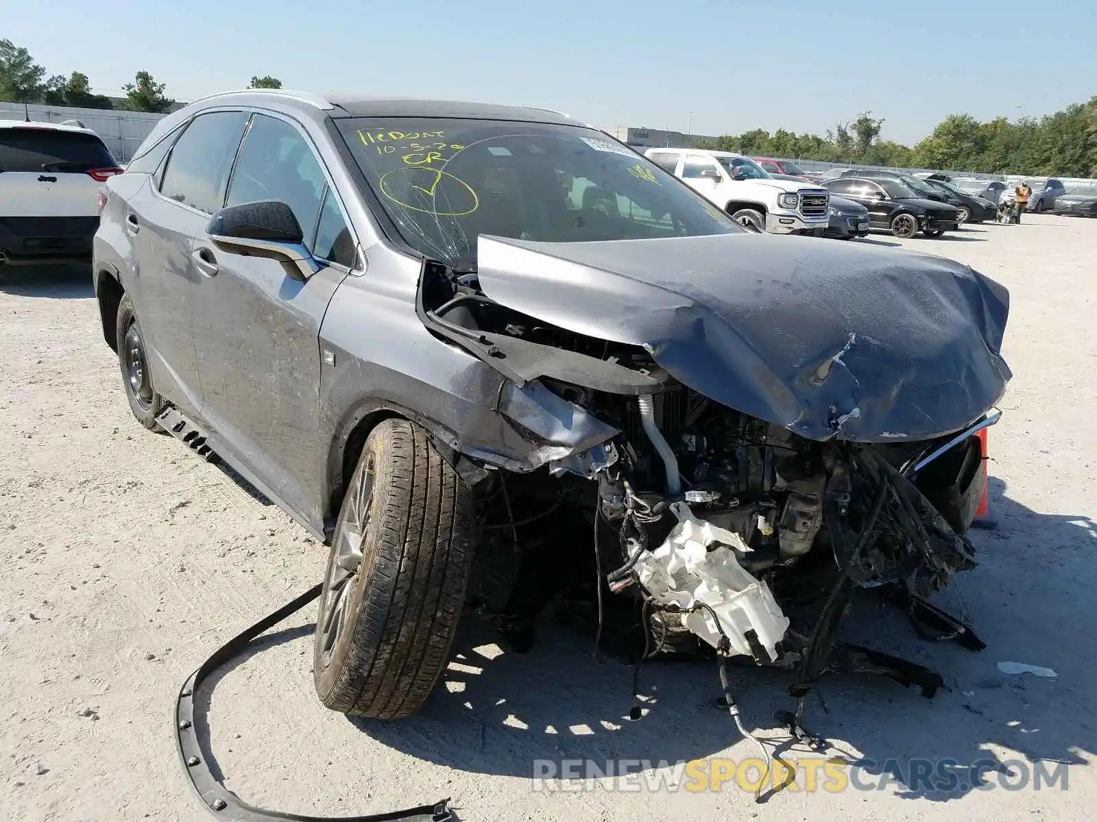 1 Photograph of a damaged car 2T2BZMCA5KC180879 LEXUS RX 350 BAS 2019