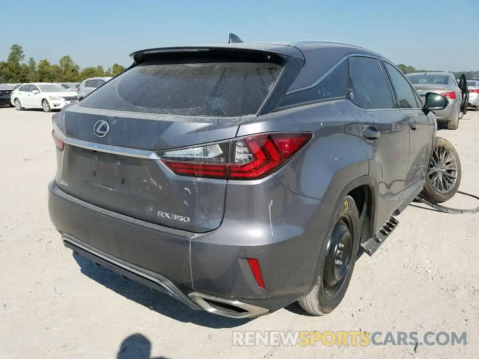 4 Фотография поврежденного автомобиля 2T2BZMCA5KC180879 LEXUS RX 350 BAS 2019