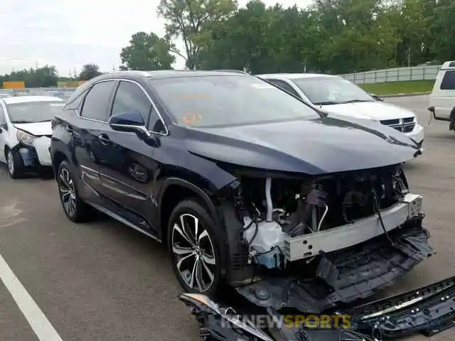 1 Фотография поврежденного автомобиля 2T2BZMCA5KC181496 LEXUS RX 350 BAS 2019