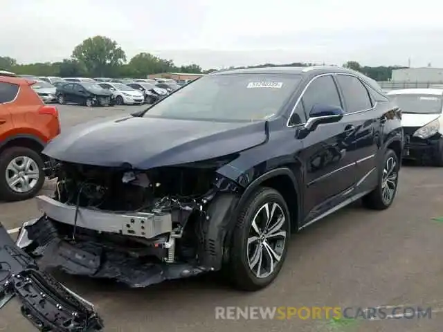 2 Photograph of a damaged car 2T2BZMCA5KC181496 LEXUS RX 350 BAS 2019