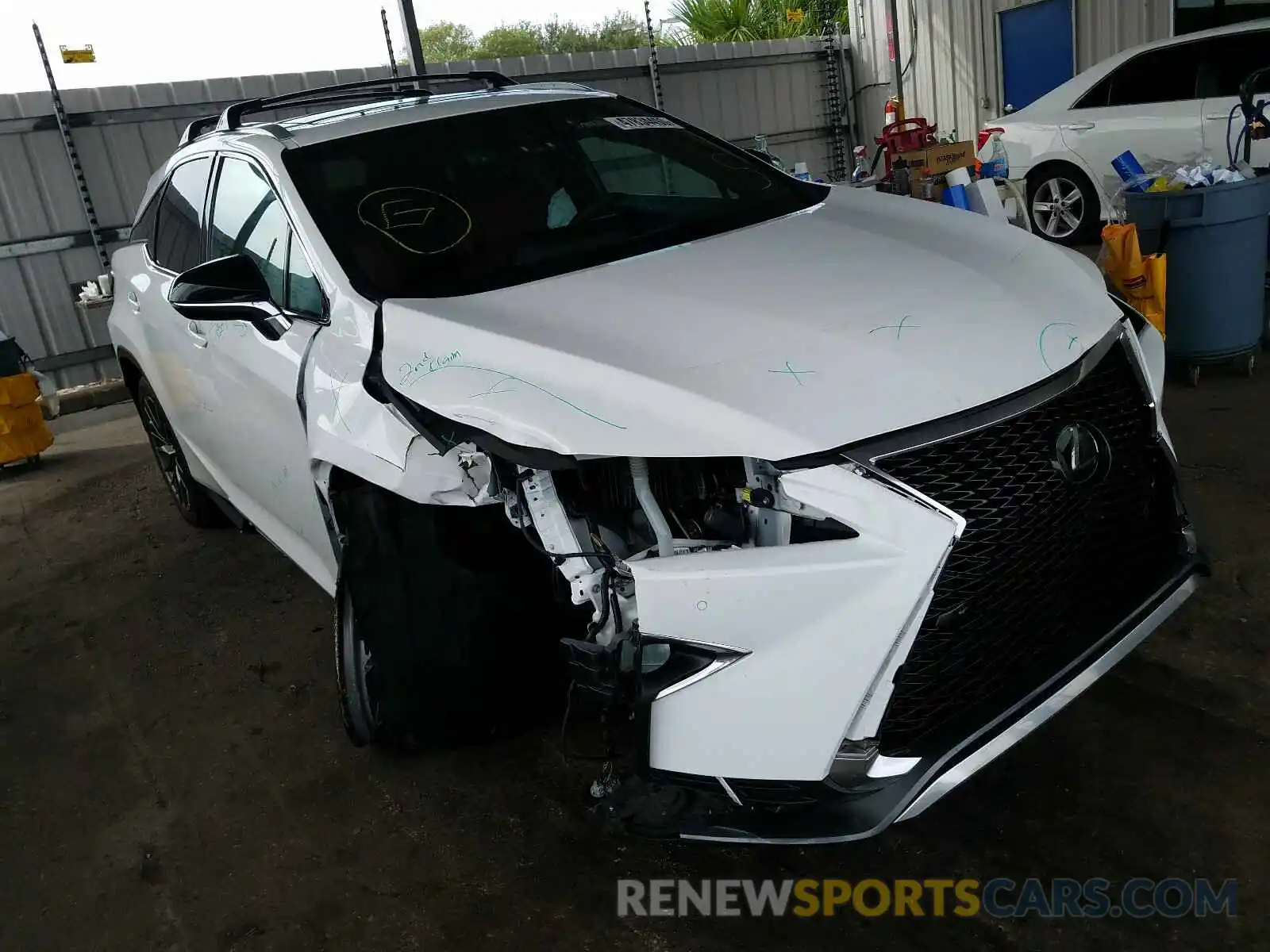 1 Photograph of a damaged car 2T2BZMCA5KC184821 LEXUS RX 350 BAS 2019