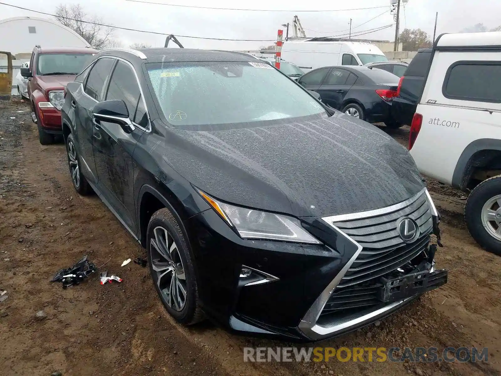 1 Photograph of a damaged car 2T2BZMCA5KC197844 LEXUS RX 350 BAS 2019