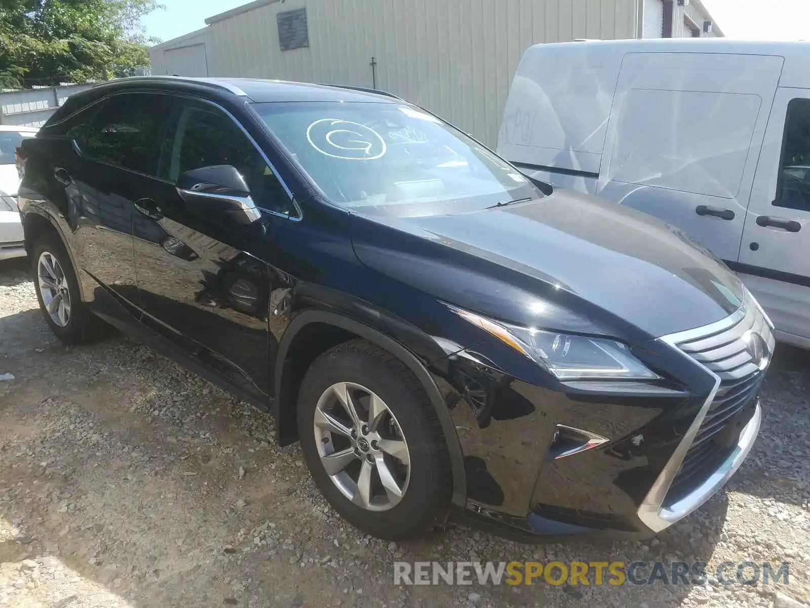 1 Фотография поврежденного автомобиля 2T2BZMCA5KC204789 LEXUS RX 350 BAS 2019