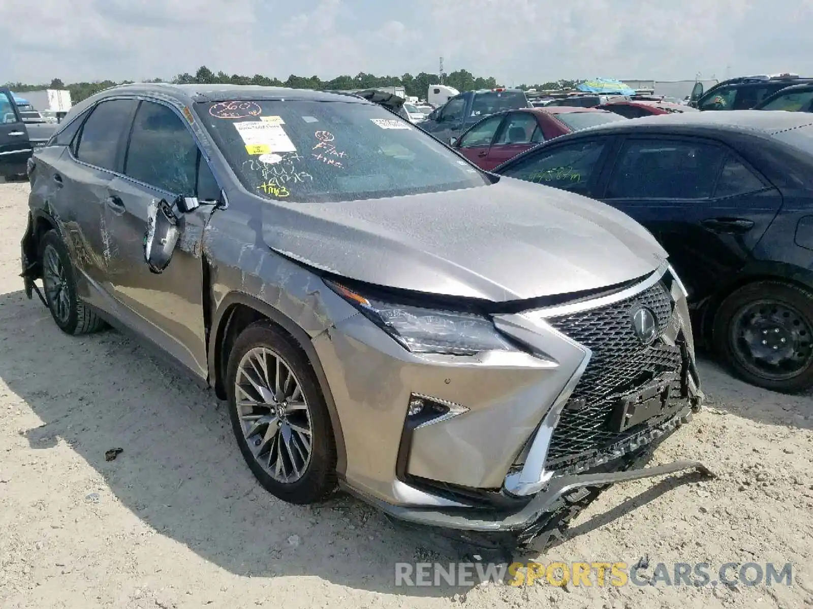 1 Photograph of a damaged car 2T2BZMCA6KC172483 LEXUS RX 350 BAS 2019