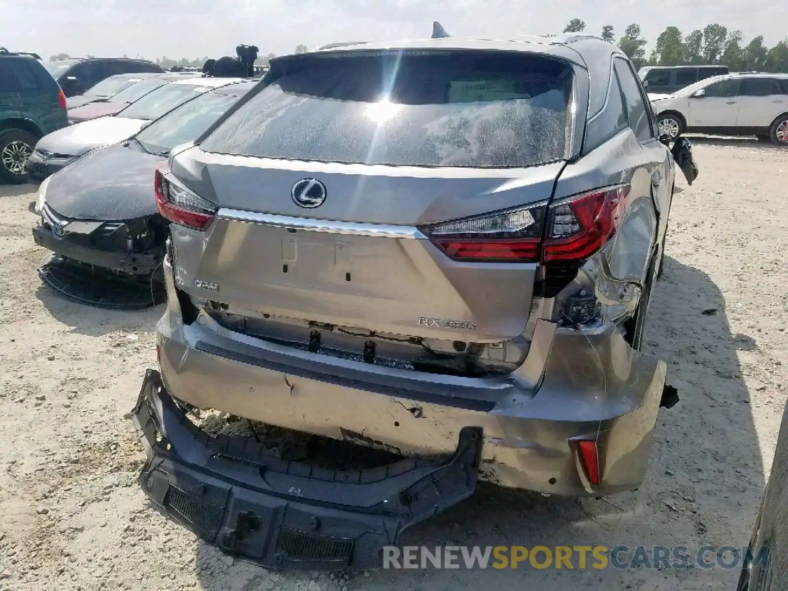 4 Фотография поврежденного автомобиля 2T2BZMCA6KC172483 LEXUS RX 350 BAS 2019
