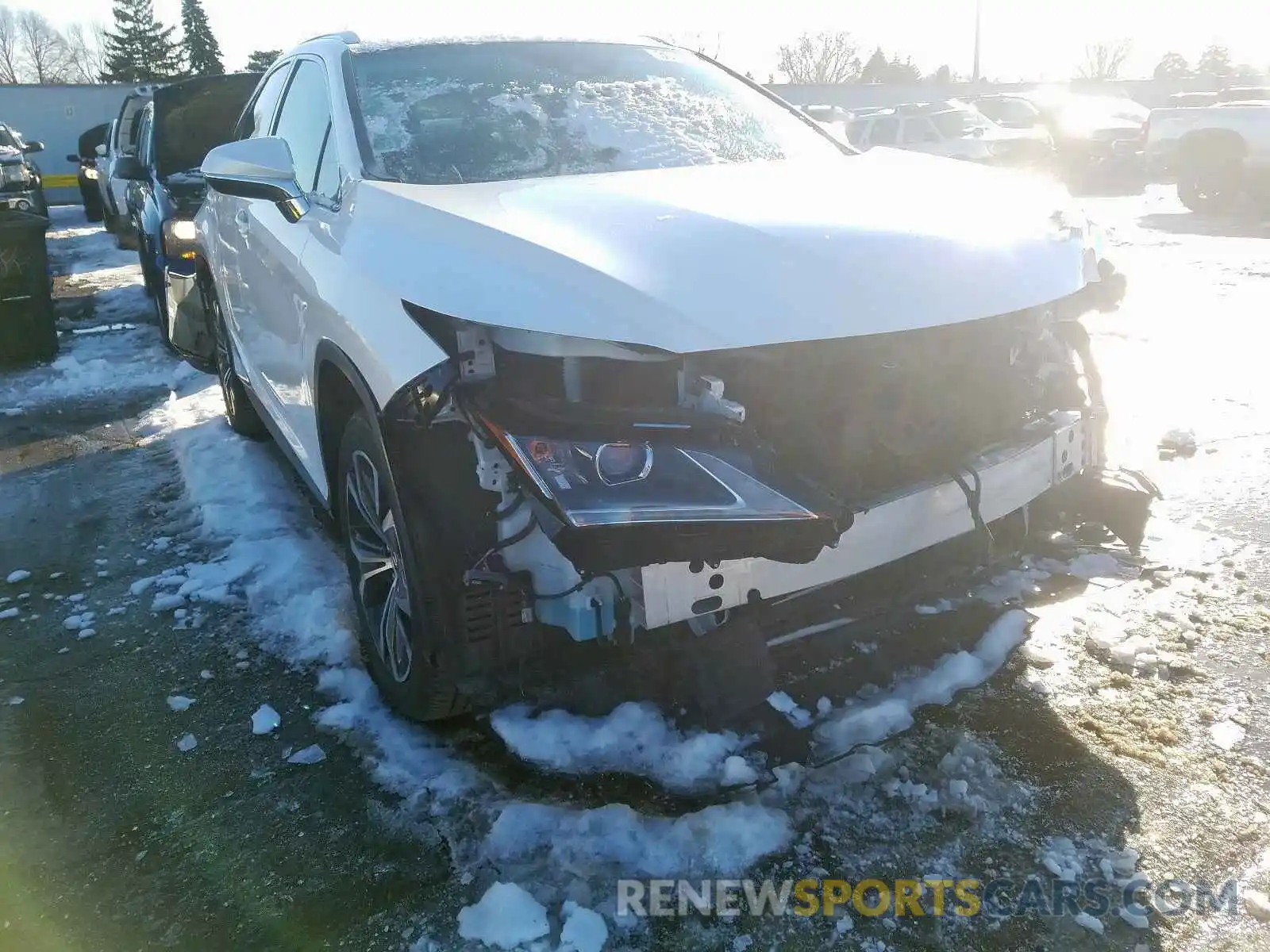 1 Photograph of a damaged car 2T2BZMCA6KC190157 LEXUS RX 350 BAS 2019