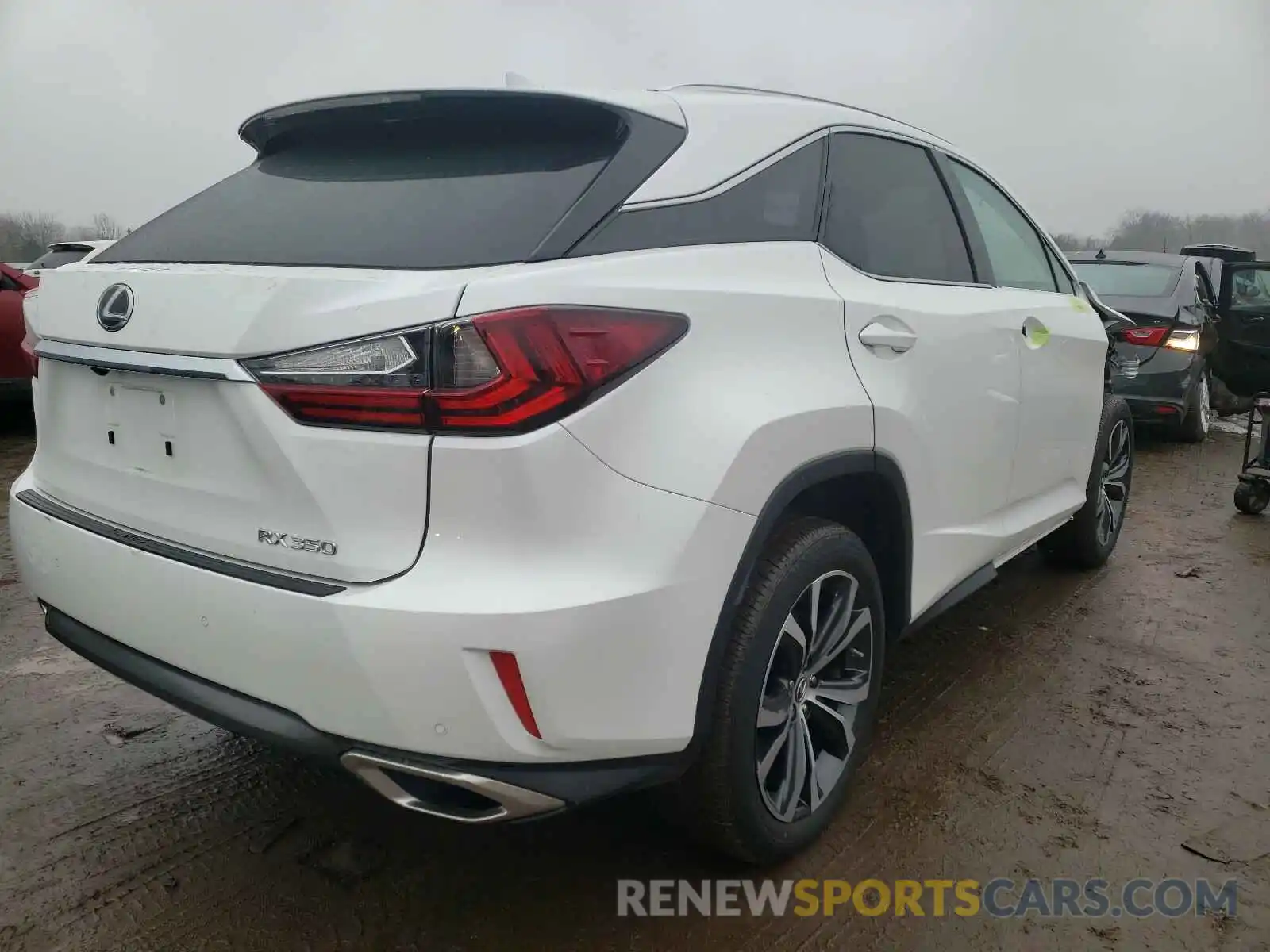 4 Фотография поврежденного автомобиля 2T2BZMCA6KC193446 LEXUS RX 350 BAS 2019