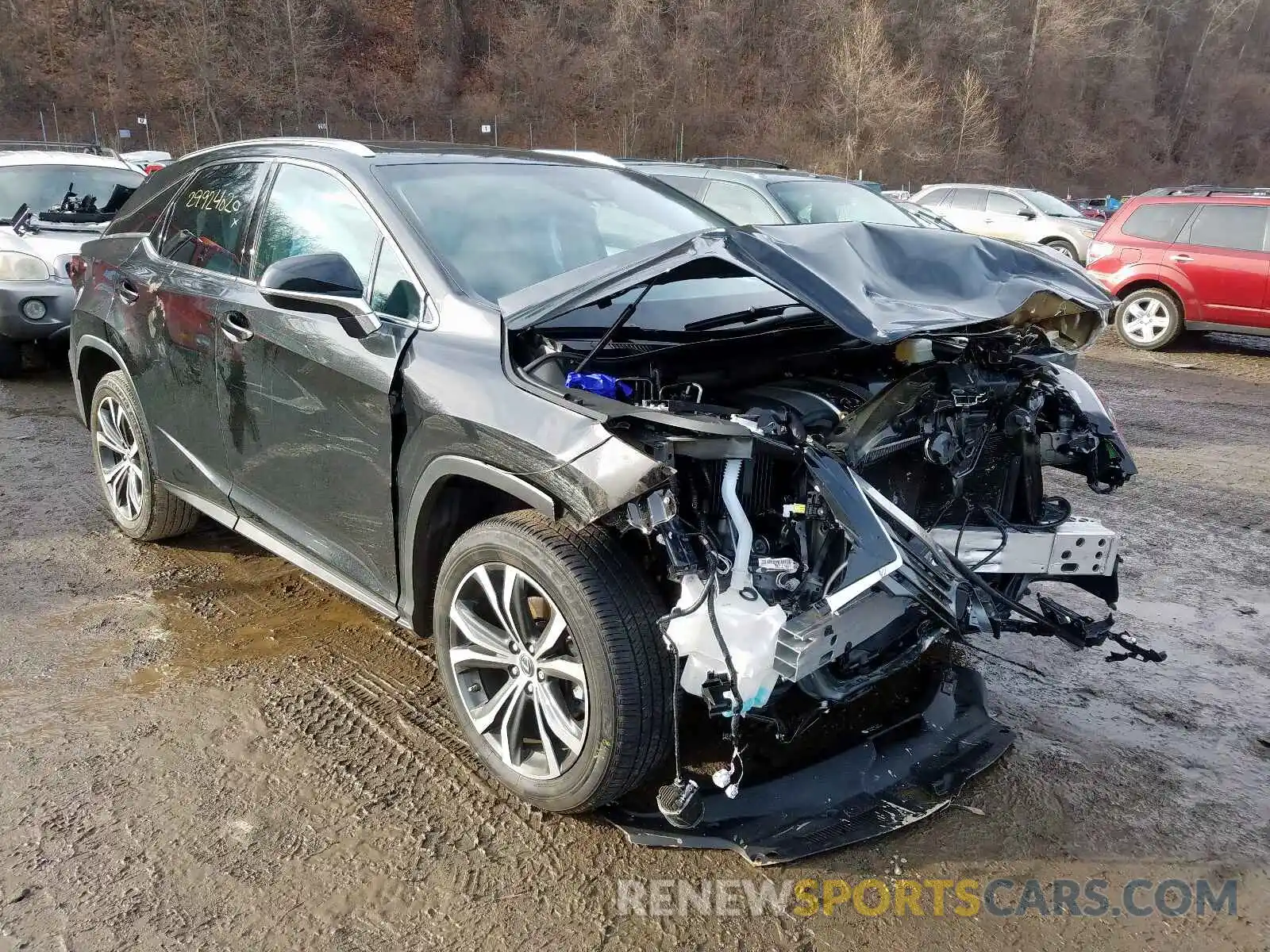 1 Photograph of a damaged car 2T2BZMCA6KC204655 LEXUS RX 350 BAS 2019