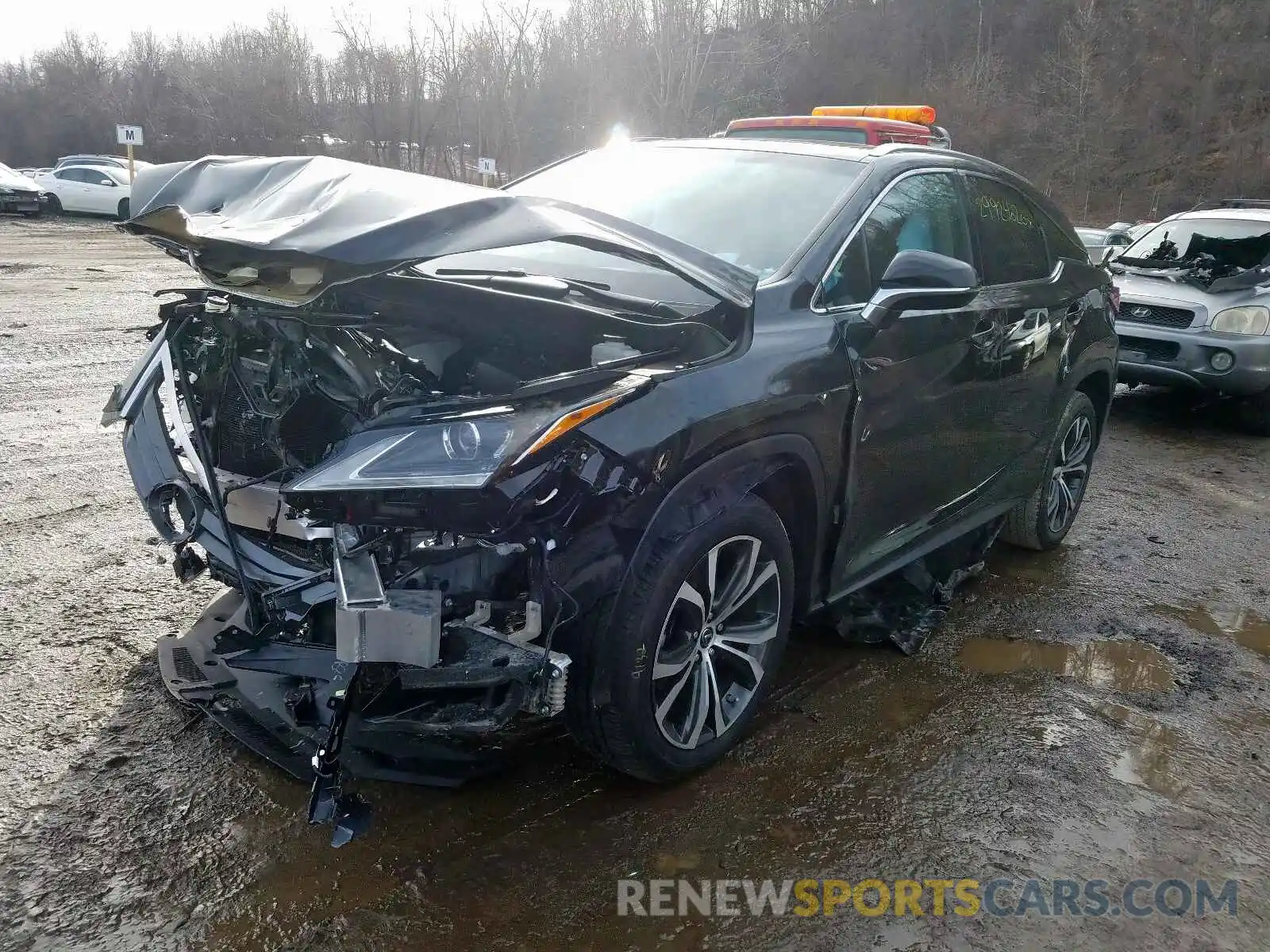 2 Photograph of a damaged car 2T2BZMCA6KC204655 LEXUS RX 350 BAS 2019