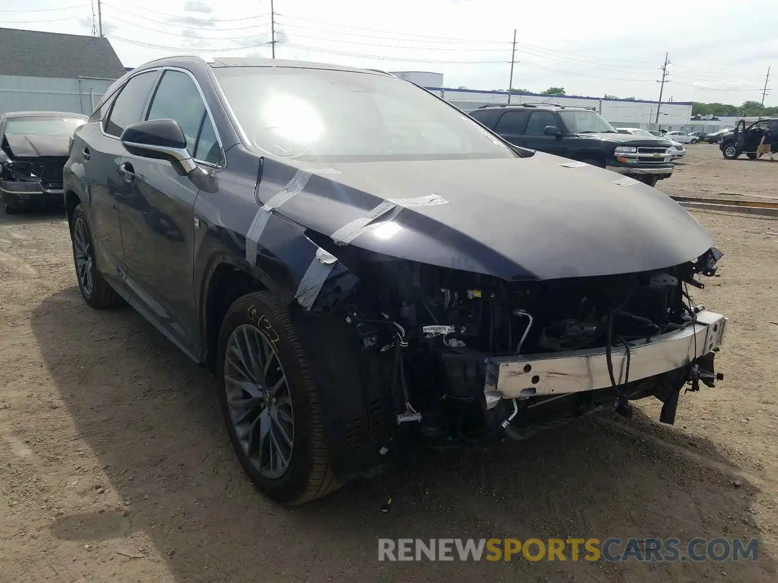 1 Photograph of a damaged car 2T2BZMCA6KC207684 LEXUS RX 350 BAS 2019