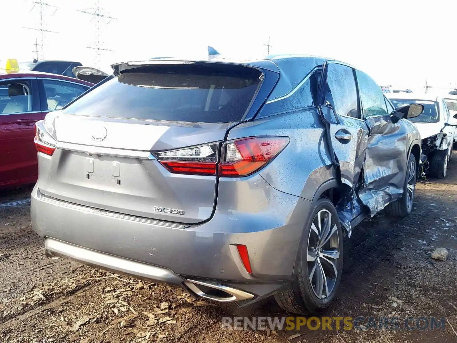 4 Photograph of a damaged car 2T2BZMCA6KC209029 LEXUS RX 350 BAS 2019