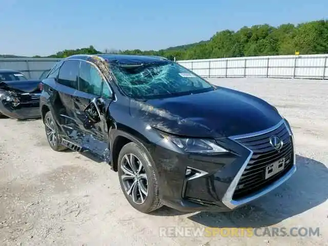 1 Photograph of a damaged car 2T2BZMCA7KC168524 LEXUS RX 350 BAS 2019