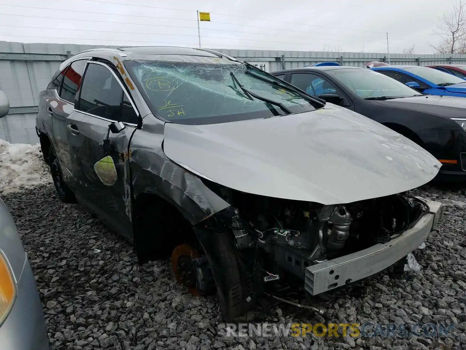 1 Photograph of a damaged car 2T2BZMCA7KC172332 LEXUS RX 350 BAS 2019