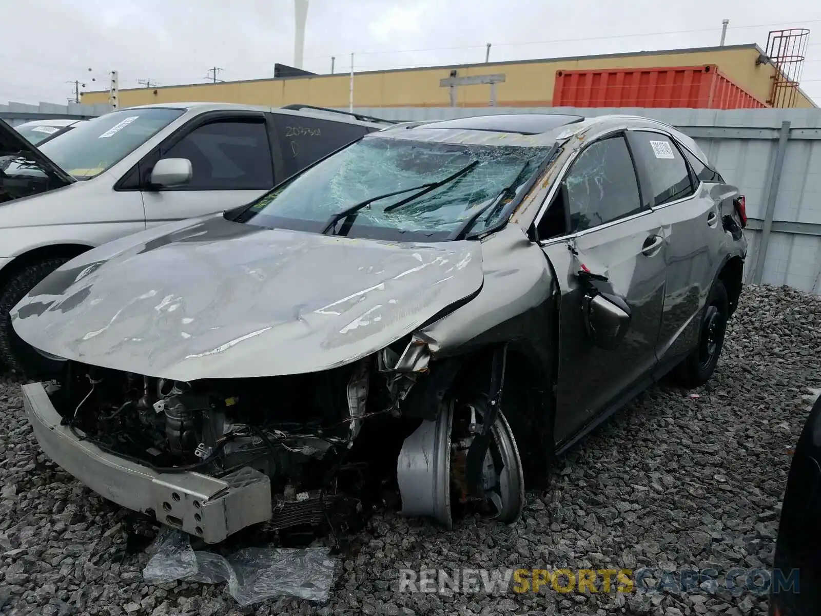 2 Photograph of a damaged car 2T2BZMCA7KC172332 LEXUS RX 350 BAS 2019