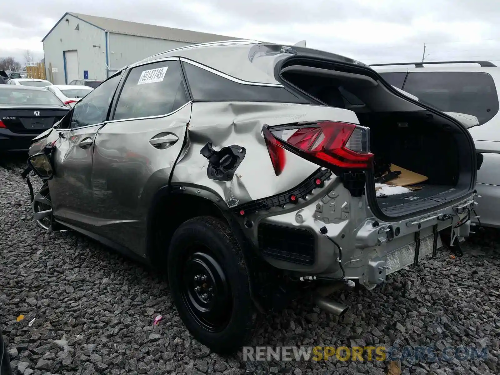 3 Photograph of a damaged car 2T2BZMCA7KC172332 LEXUS RX 350 BAS 2019