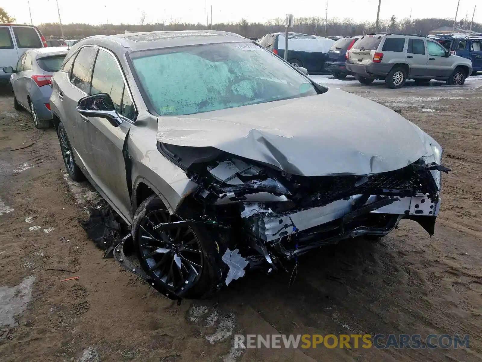 1 Фотография поврежденного автомобиля 2T2BZMCA7KC172816 LEXUS RX 350 BAS 2019