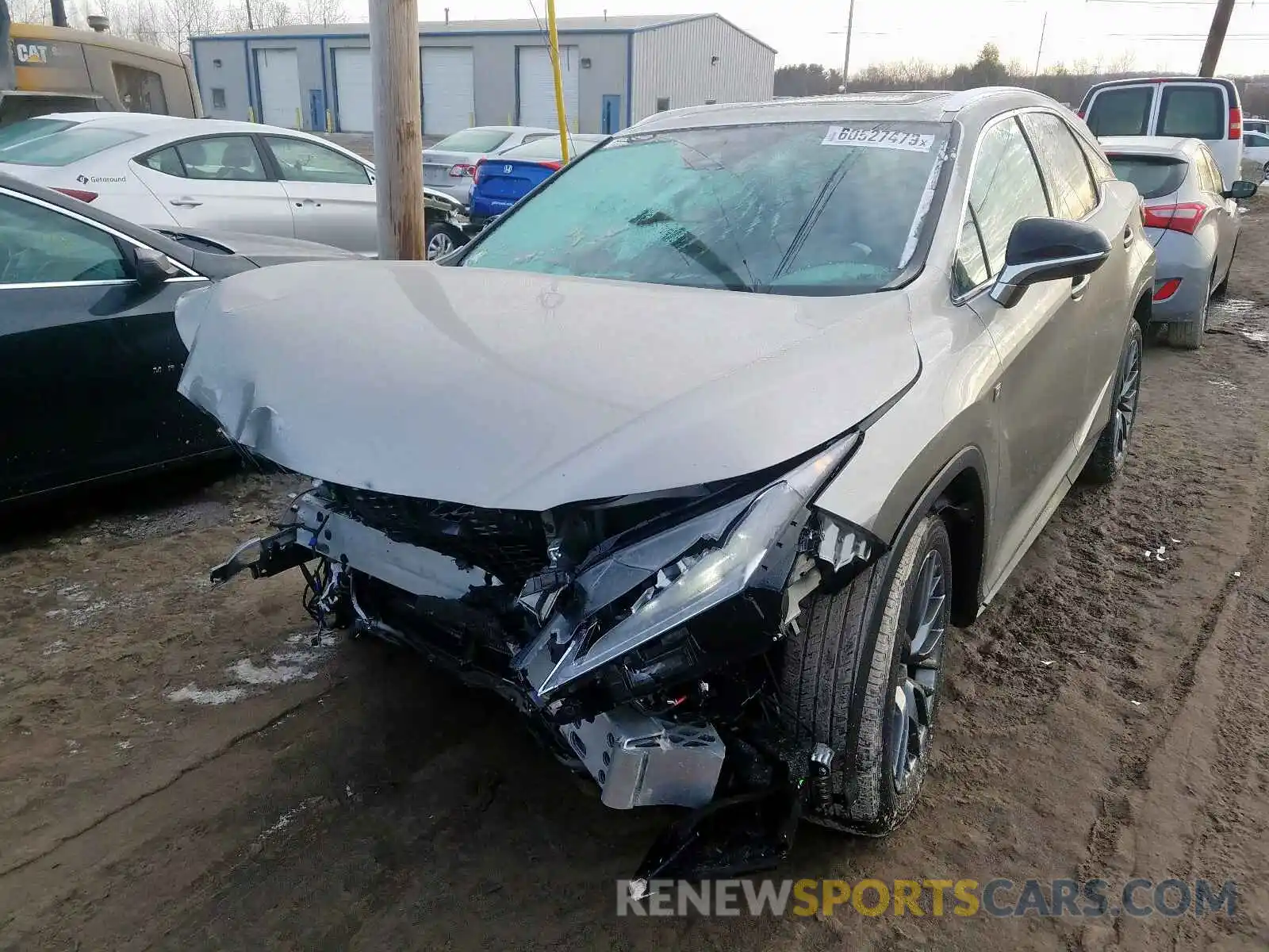 2 Photograph of a damaged car 2T2BZMCA7KC172816 LEXUS RX 350 BAS 2019