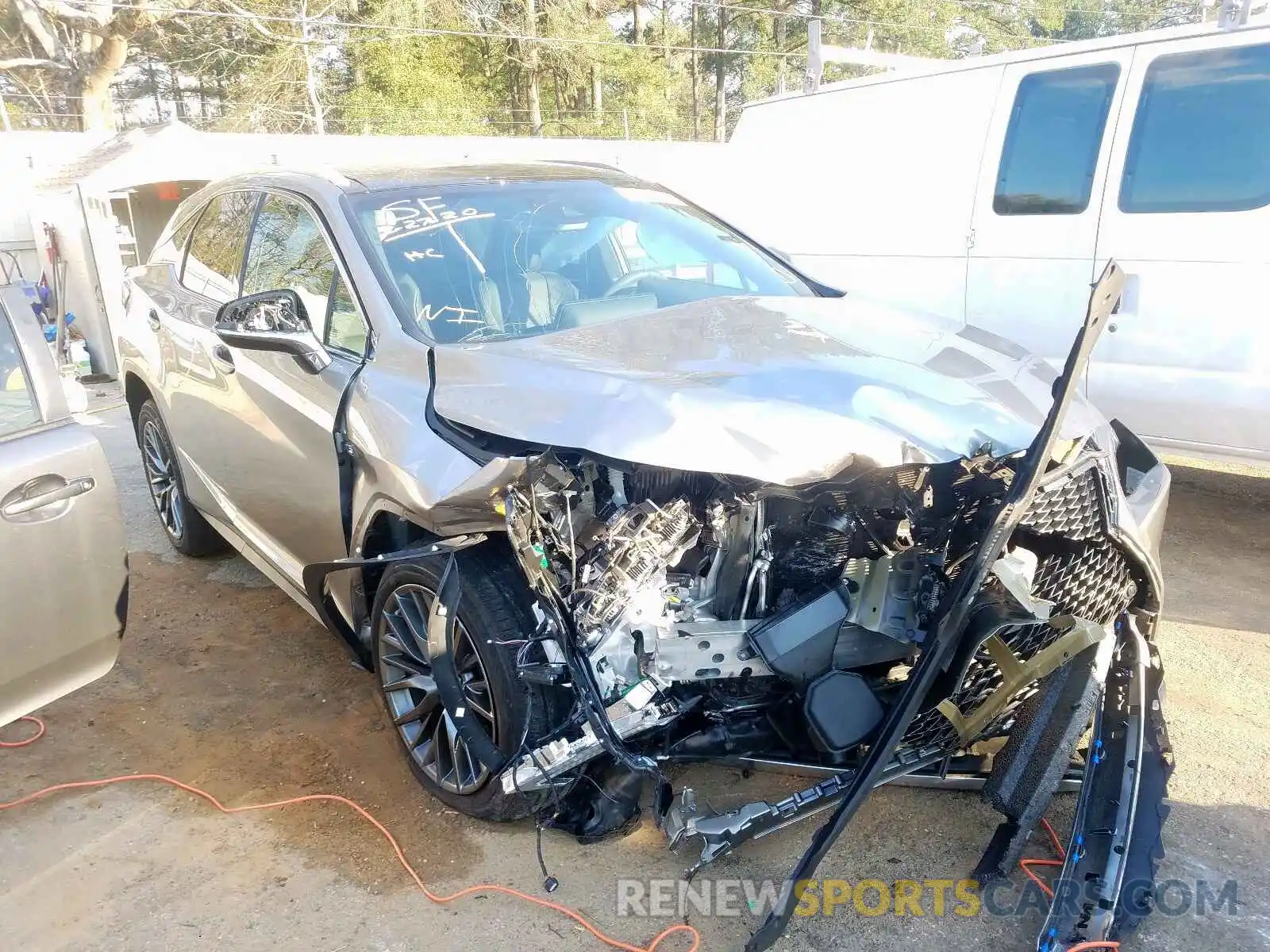 1 Photograph of a damaged car 2T2BZMCA8KC180262 LEXUS RX 350 BAS 2019