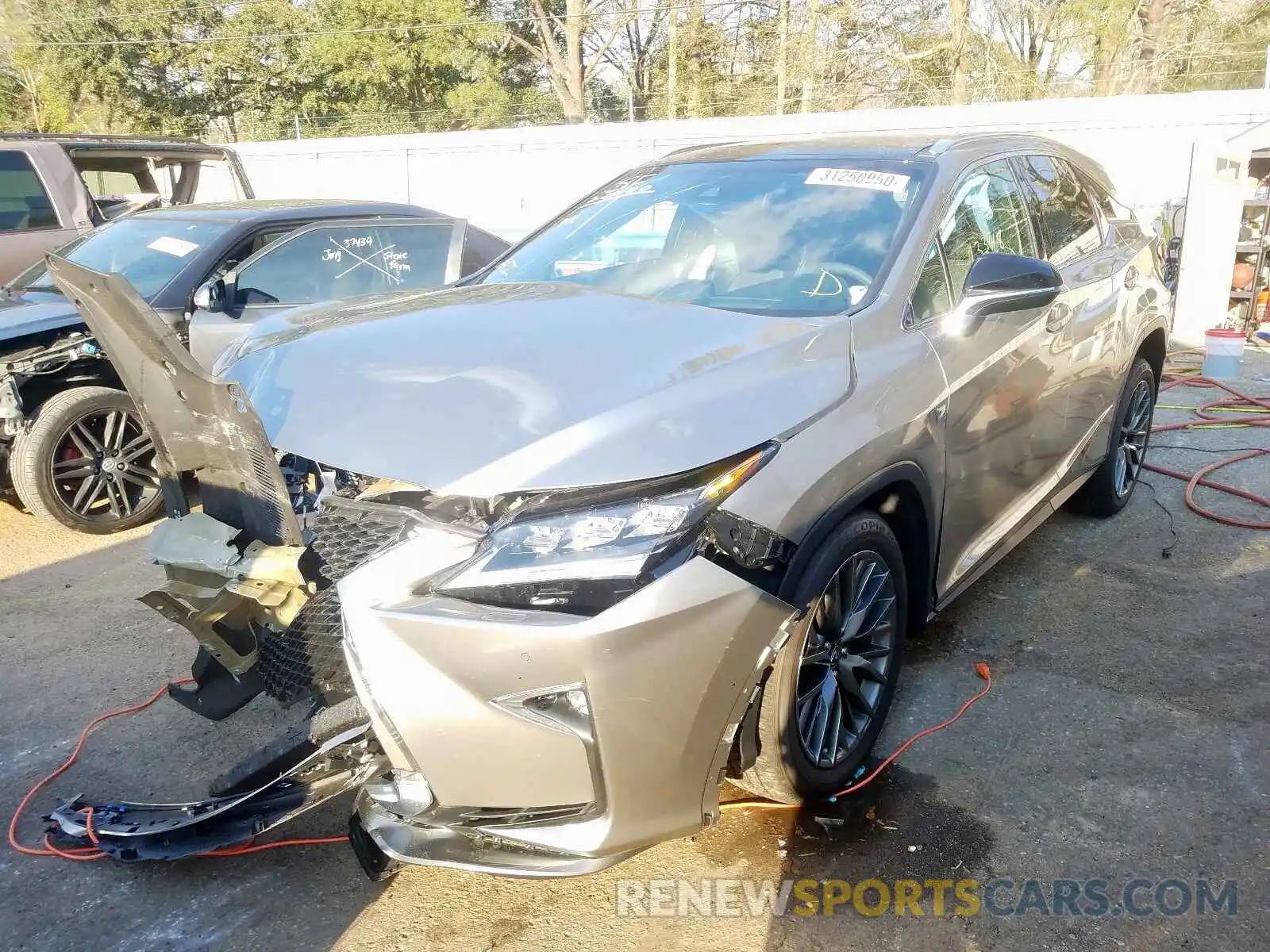 2 Photograph of a damaged car 2T2BZMCA8KC180262 LEXUS RX 350 BAS 2019