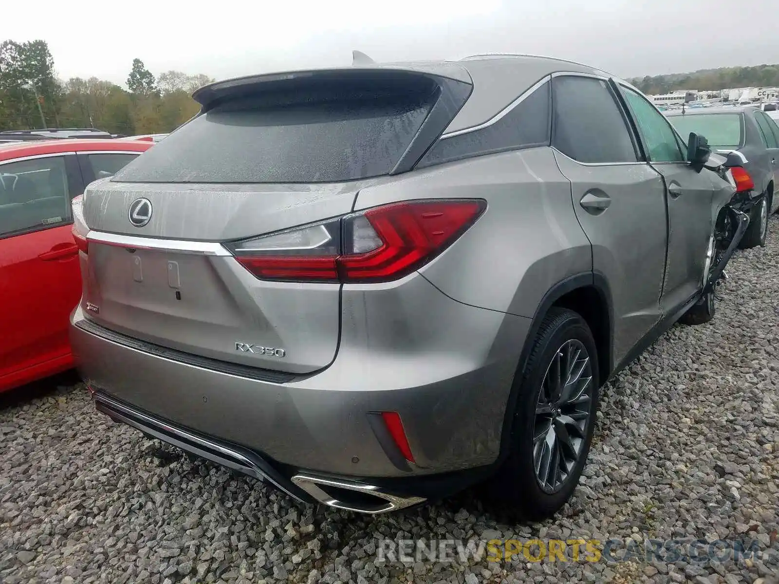 4 Фотография поврежденного автомобиля 2T2BZMCA8KC180262 LEXUS RX 350 BAS 2019