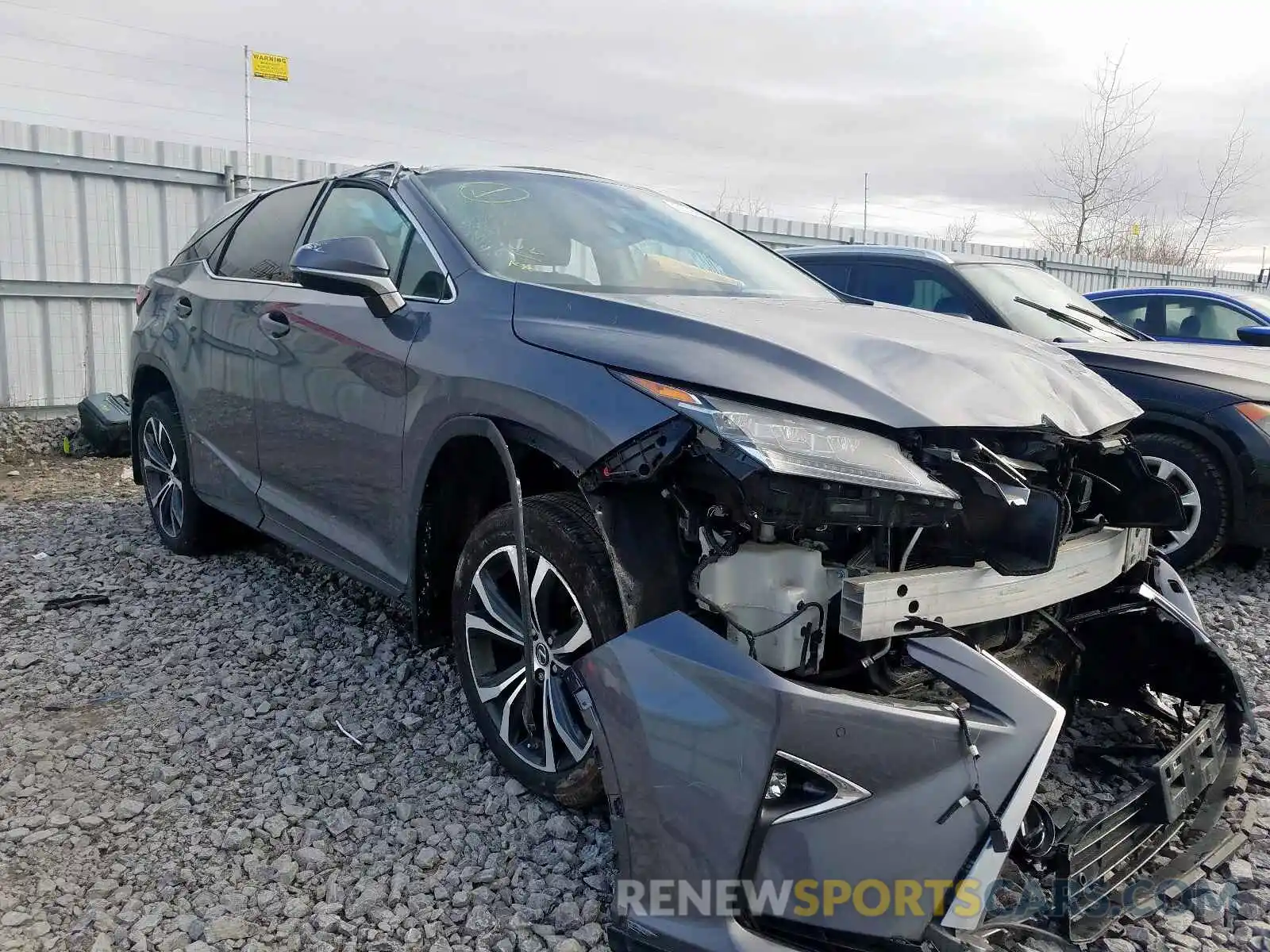 1 Photograph of a damaged car 2T2BZMCA8KC181816 LEXUS RX 350 BAS 2019