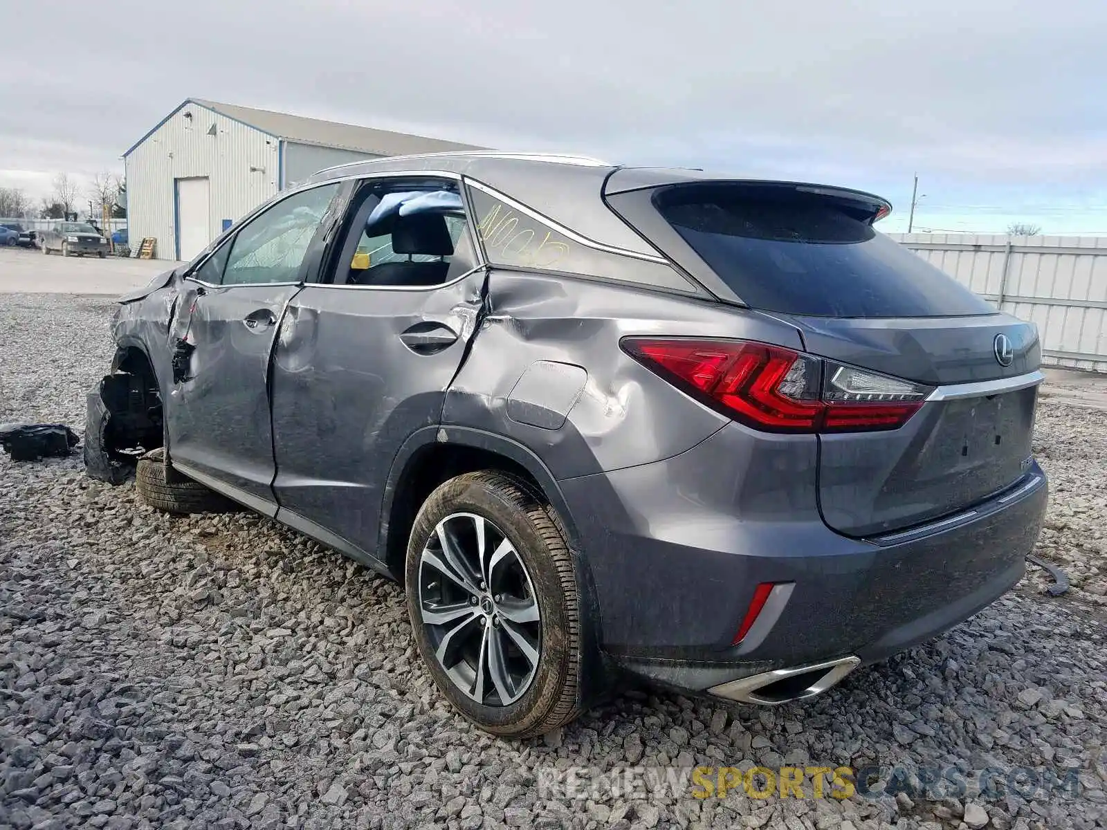 3 Фотография поврежденного автомобиля 2T2BZMCA8KC181816 LEXUS RX 350 BAS 2019