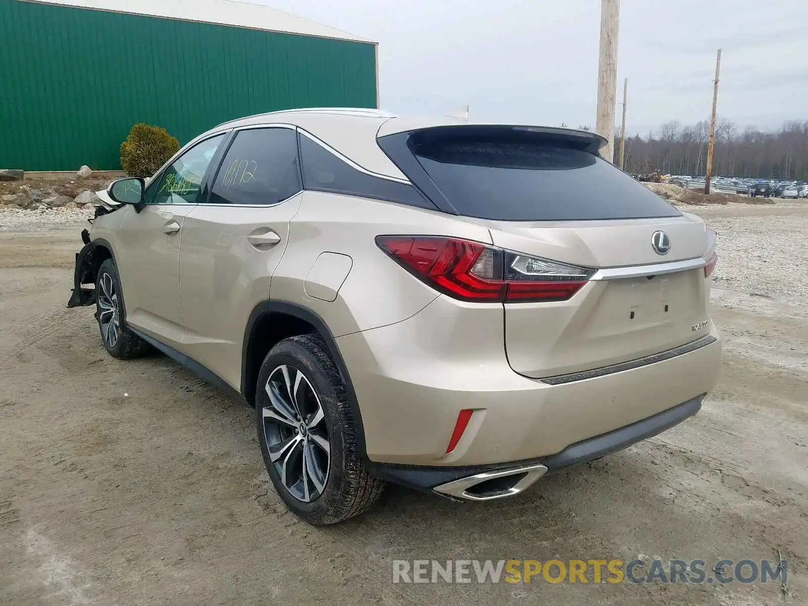 3 Фотография поврежденного автомобиля 2T2BZMCA8KC183310 LEXUS RX 350 BAS 2019