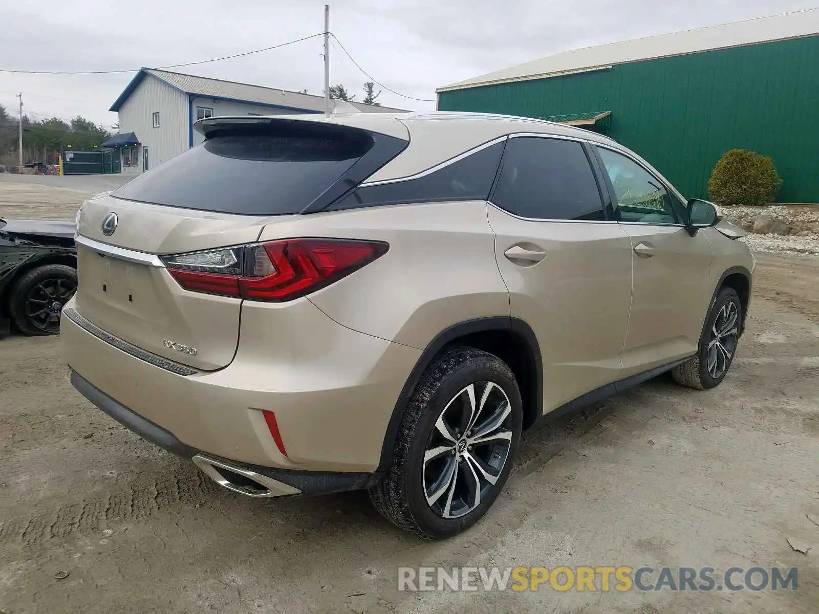 4 Фотография поврежденного автомобиля 2T2BZMCA8KC183310 LEXUS RX 350 BAS 2019