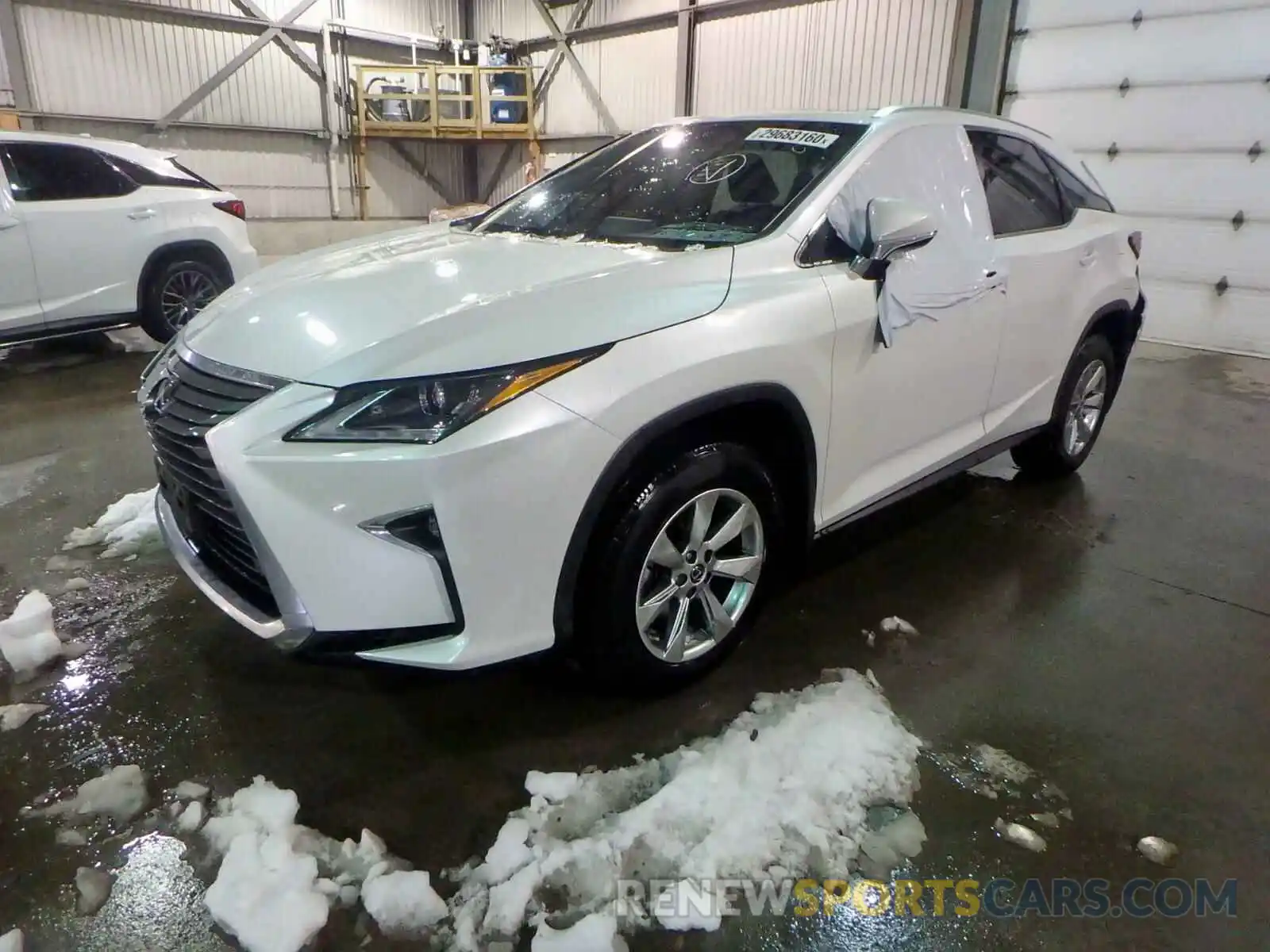 2 Фотография поврежденного автомобиля 2T2BZMCA8KC201837 LEXUS RX 350 BAS 2019