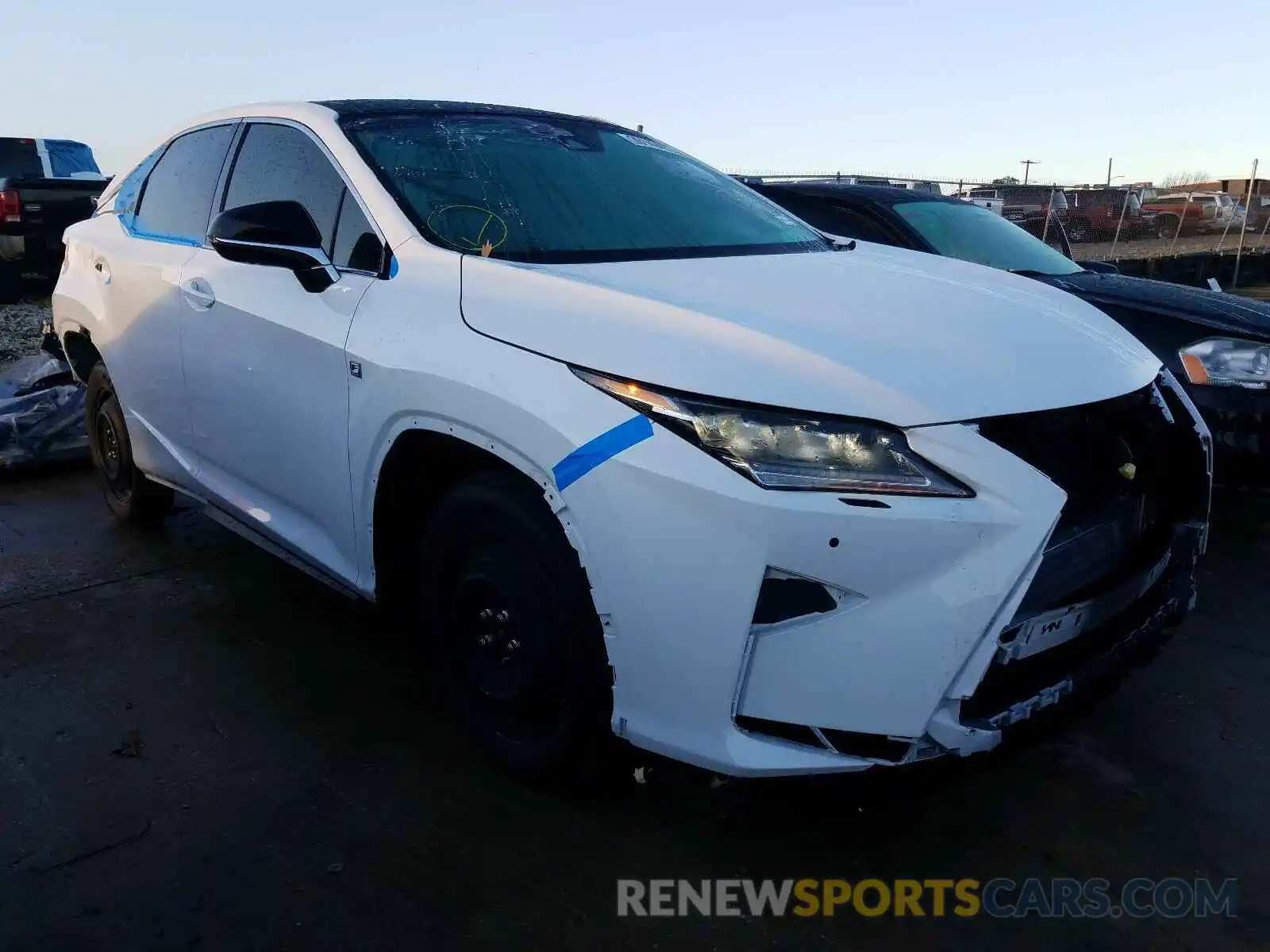 1 Photograph of a damaged car 2T2BZMCA8KC205175 LEXUS RX 350 BAS 2019