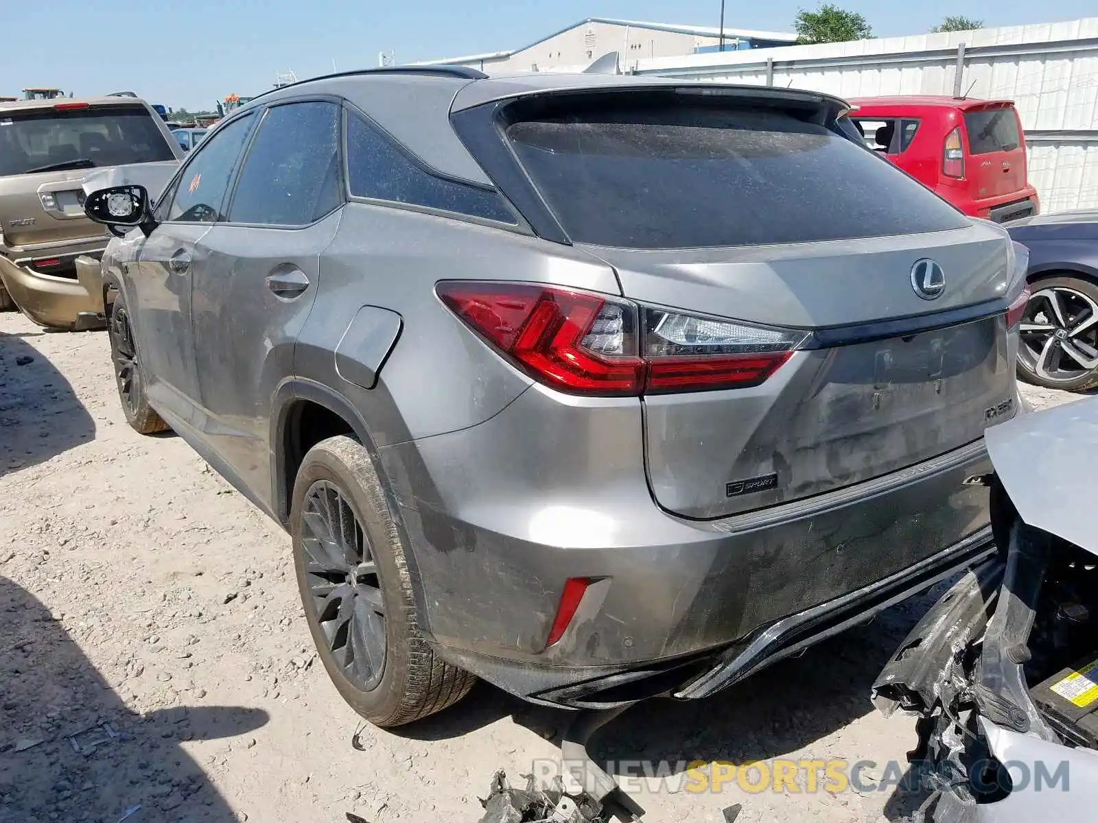 3 Фотография поврежденного автомобиля 2T2BZMCA9KC174728 LEXUS RX 350 BAS 2019