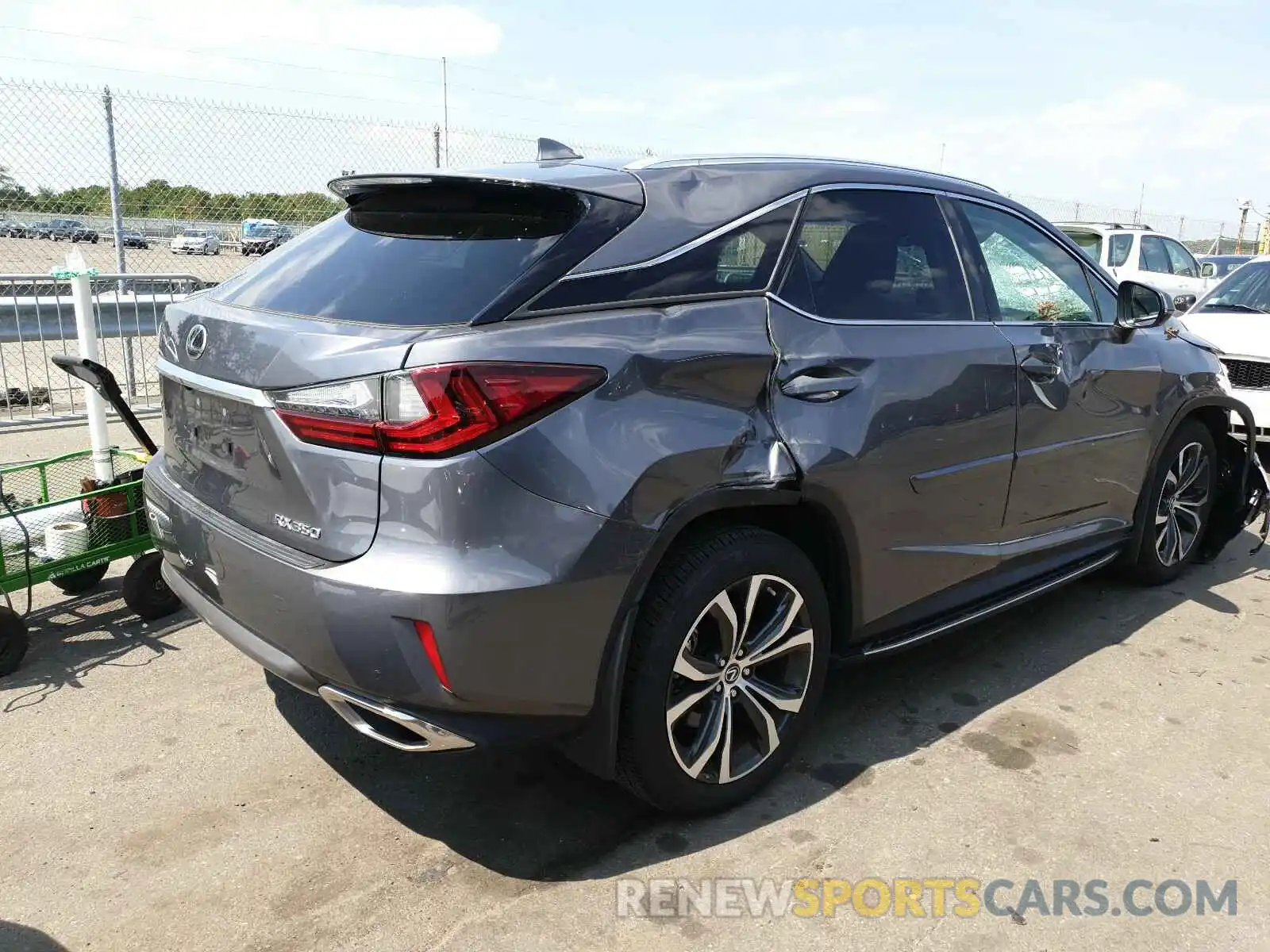 4 Photograph of a damaged car 2T2BZMCA9KC175734 LEXUS RX 350 BAS 2019