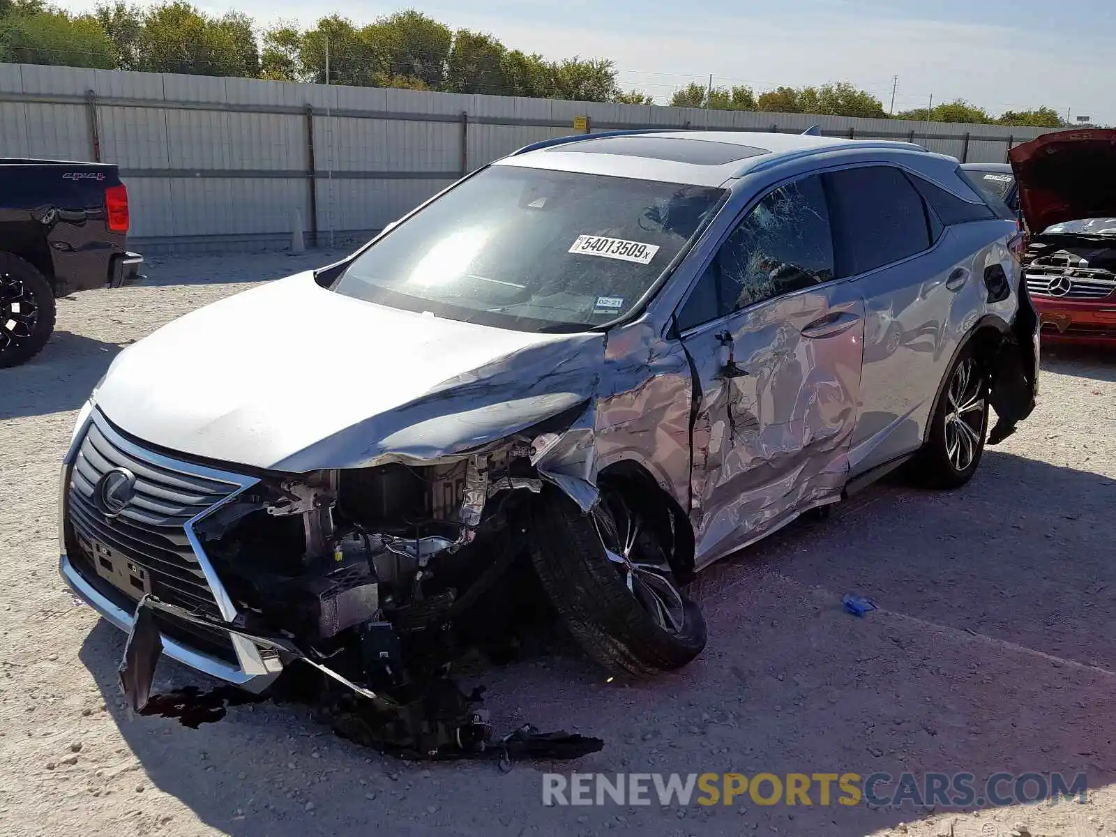 2 Photograph of a damaged car 2T2BZMCA9KC177371 LEXUS RX 350 BAS 2019