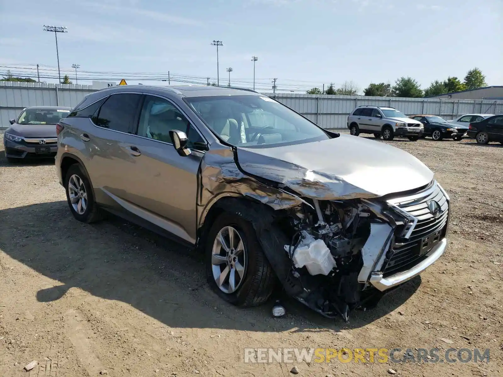 1 Photograph of a damaged car 2T2BZMCA9KC200602 LEXUS RX 350 BAS 2019