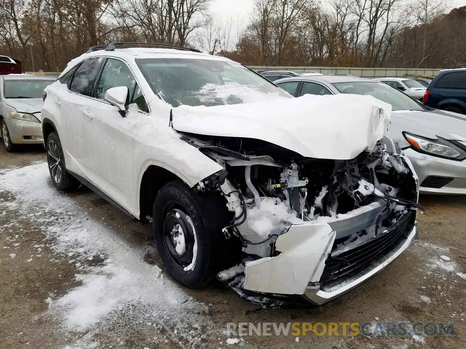 1 Photograph of a damaged car 2T2BZMCA9KC203726 LEXUS RX 350 BAS 2019