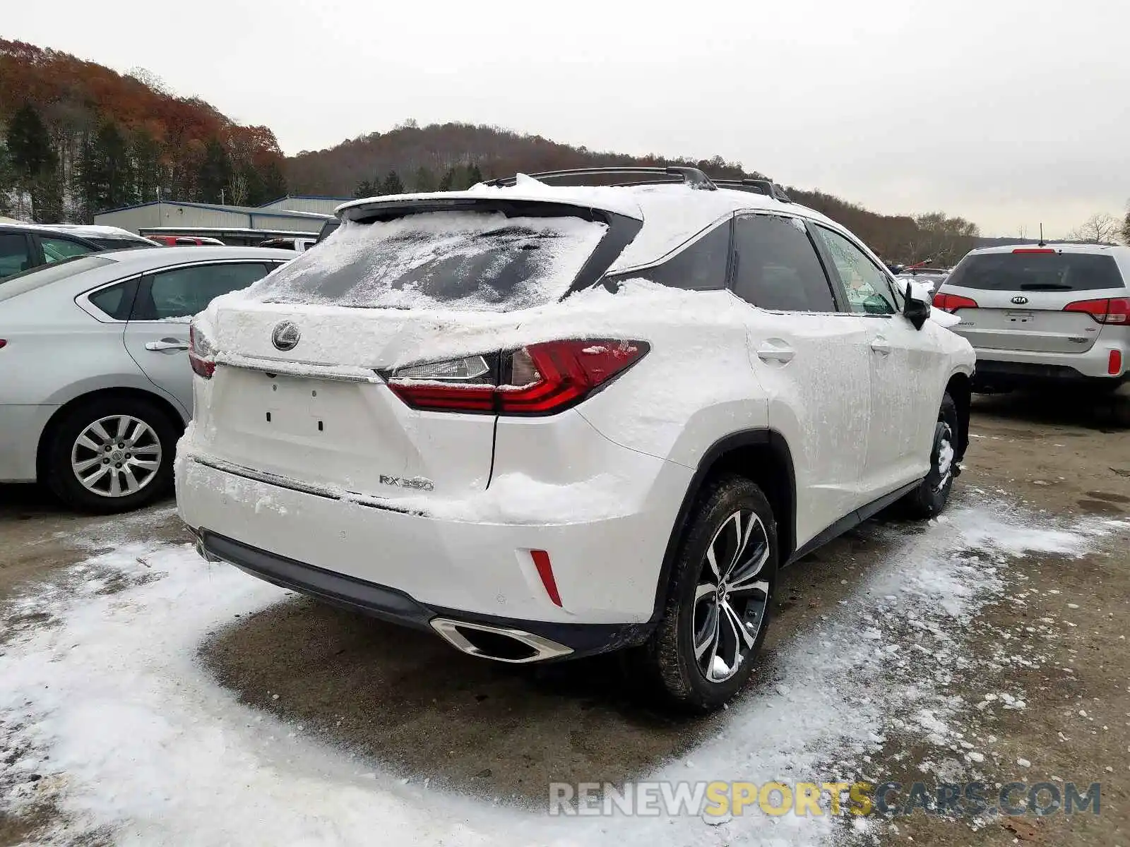 4 Фотография поврежденного автомобиля 2T2BZMCA9KC203726 LEXUS RX 350 BAS 2019