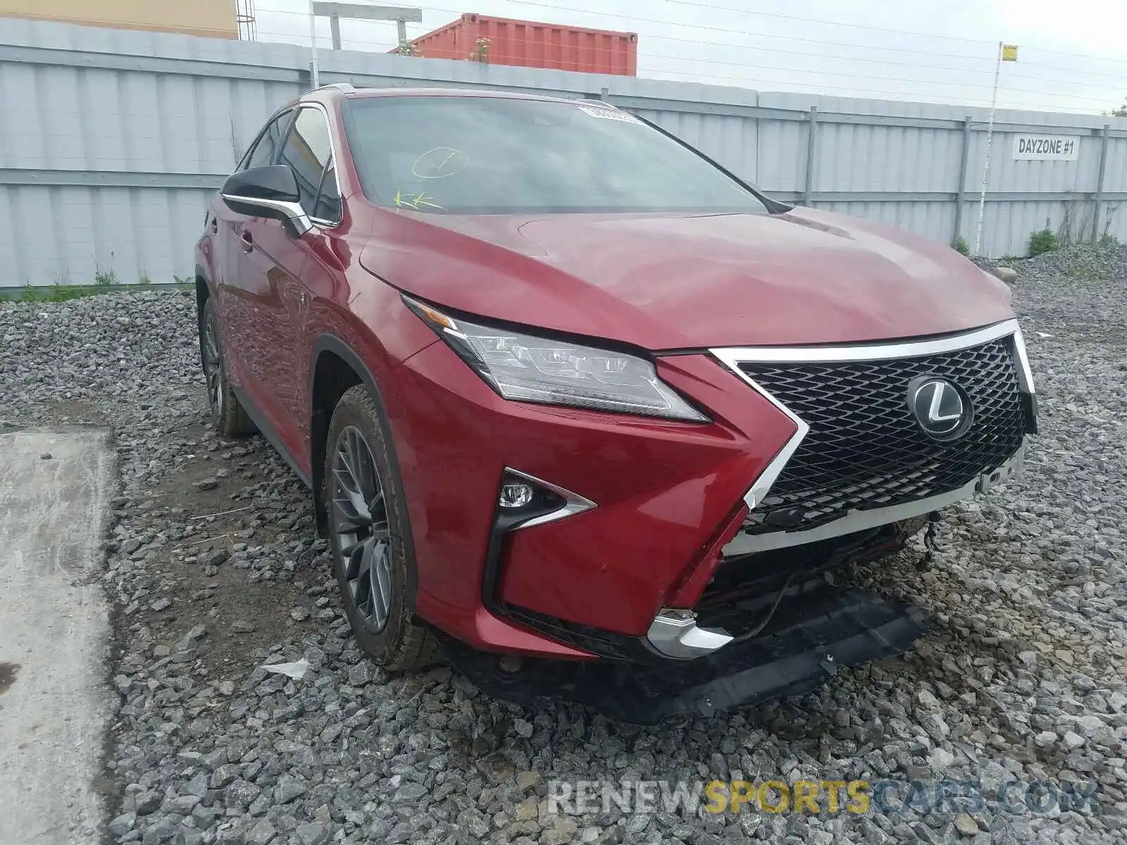 1 Photograph of a damaged car 2T2BZMCAXKC171658 LEXUS RX 350 BAS 2019