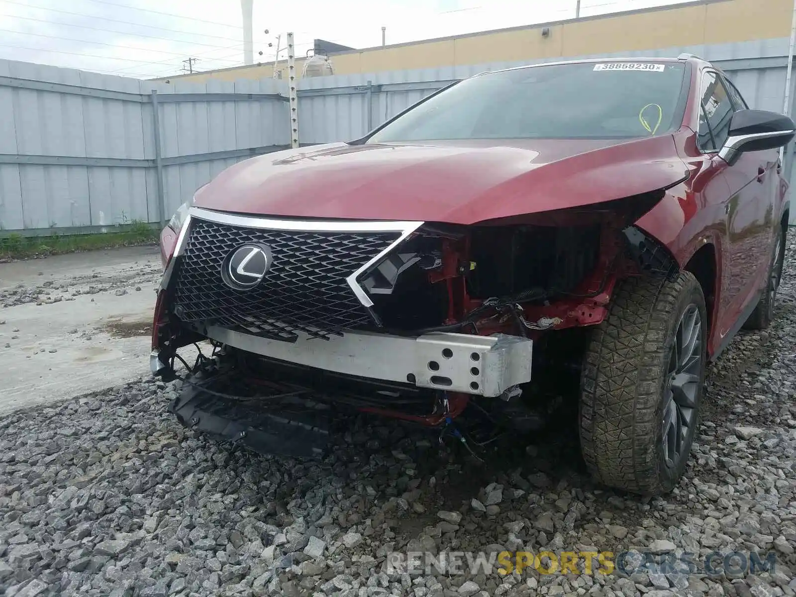 9 Photograph of a damaged car 2T2BZMCAXKC171658 LEXUS RX 350 BAS 2019