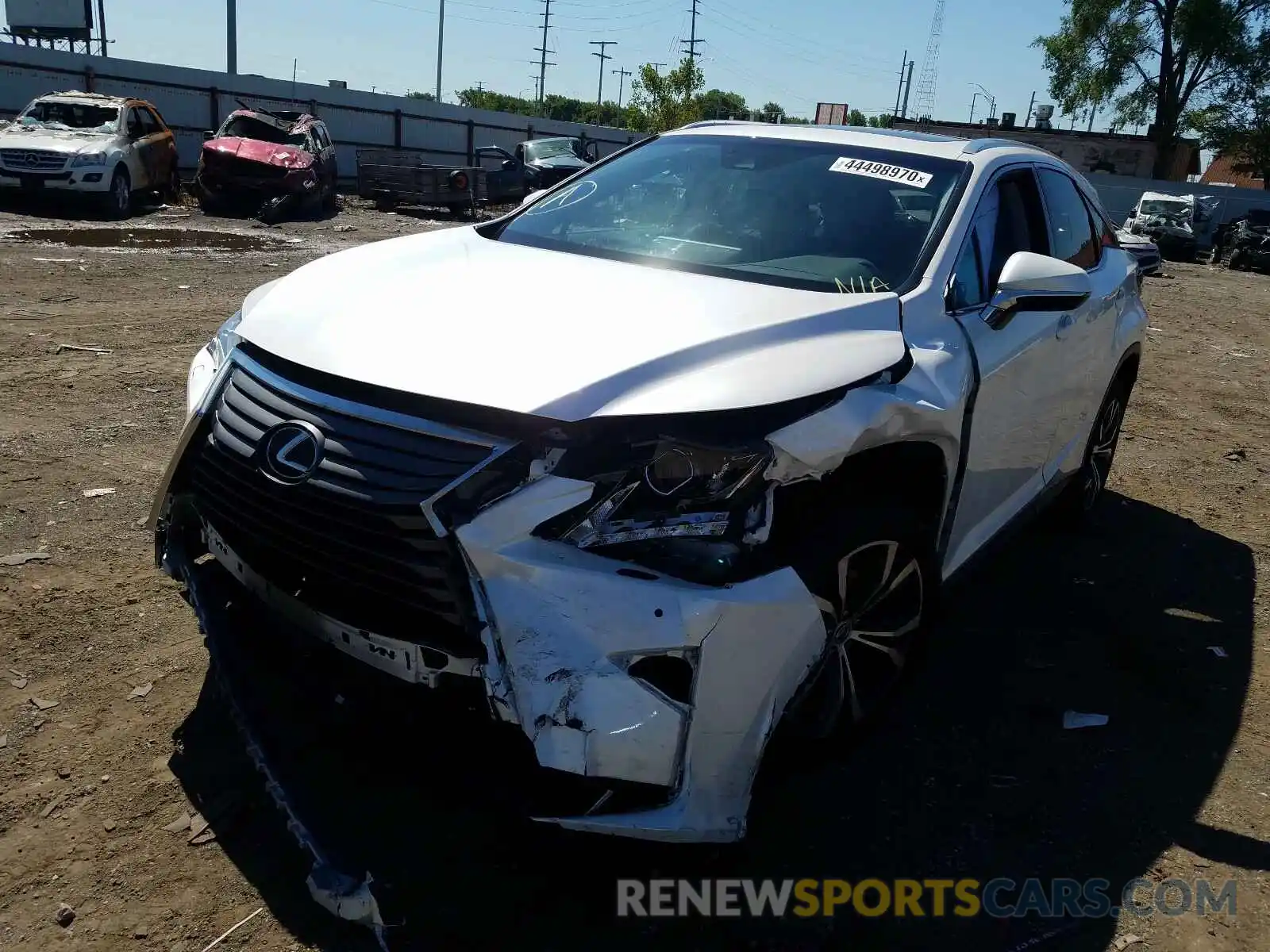 9 Photograph of a damaged car 2T2BZMCAXKC172549 LEXUS RX 350 BAS 2019