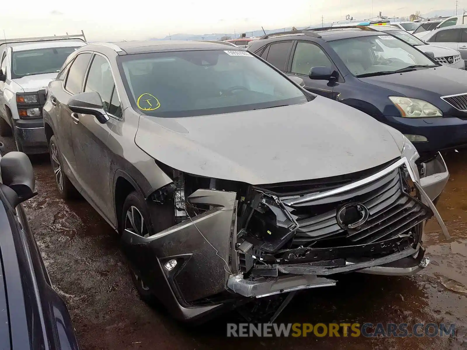 1 Photograph of a damaged car 2T2BZMCAXKC175306 LEXUS RX 350 BAS 2019