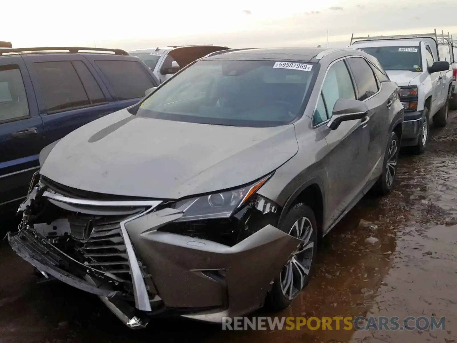 2 Photograph of a damaged car 2T2BZMCAXKC175306 LEXUS RX 350 BAS 2019