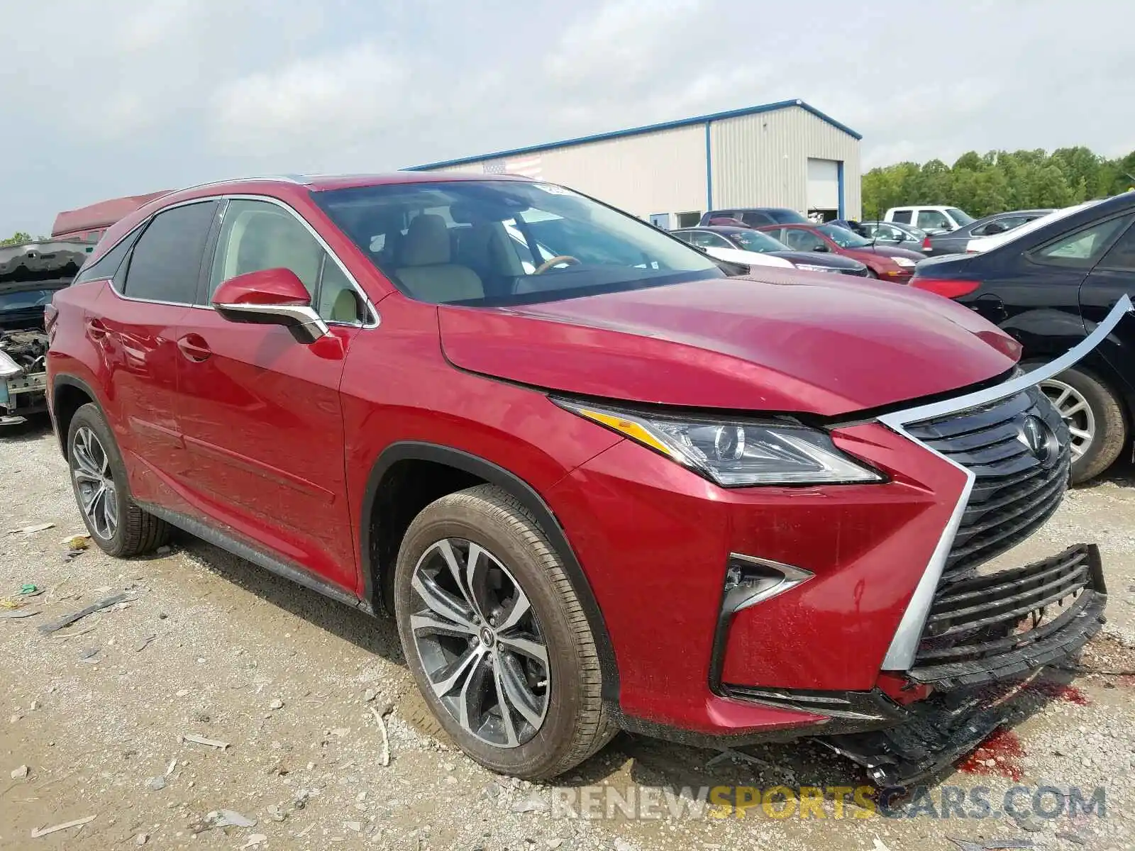 1 Photograph of a damaged car 2T2BZMCAXKC198004 LEXUS RX 350 BAS 2019