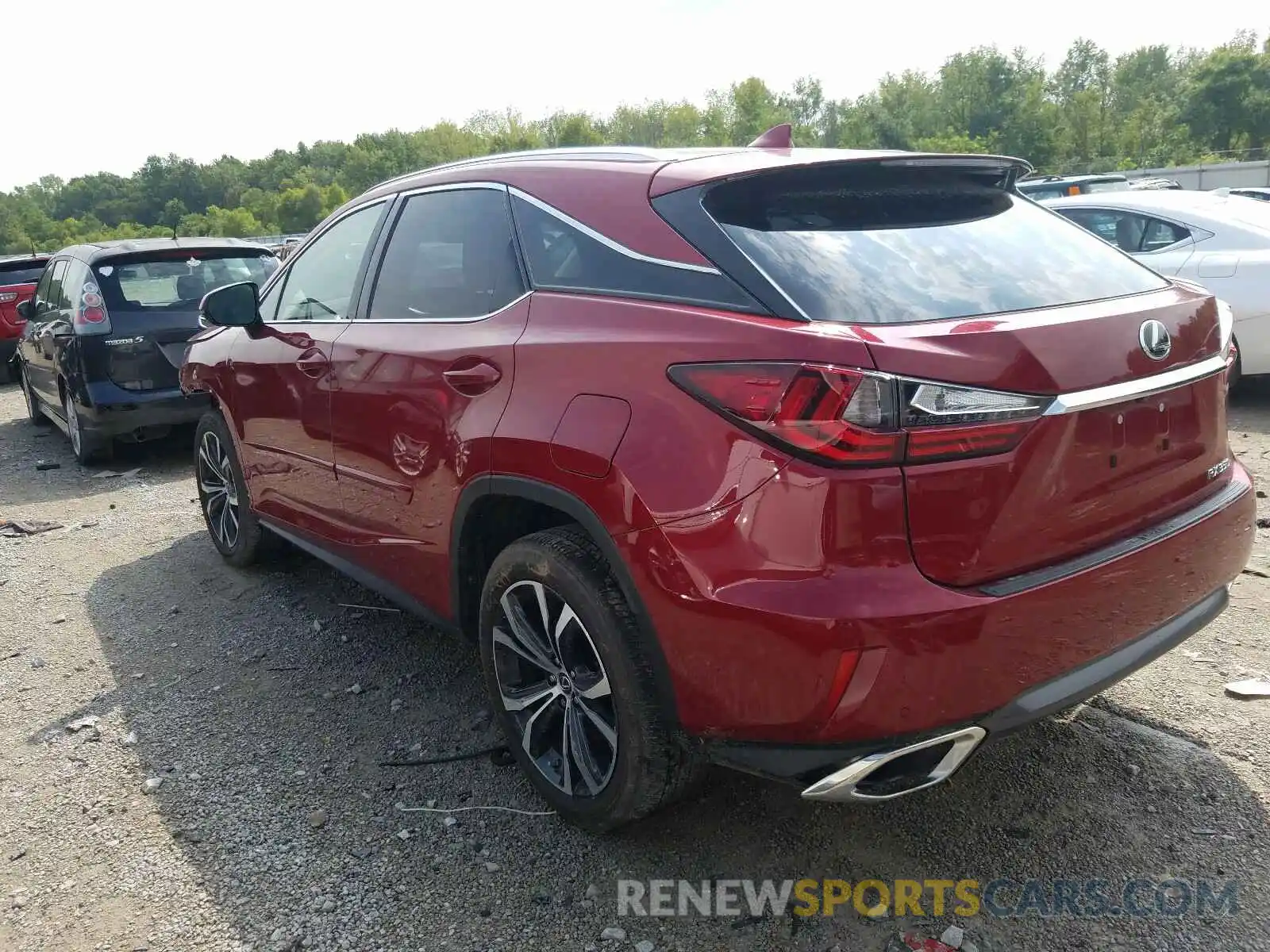 3 Photograph of a damaged car 2T2BZMCAXKC198004 LEXUS RX 350 BAS 2019