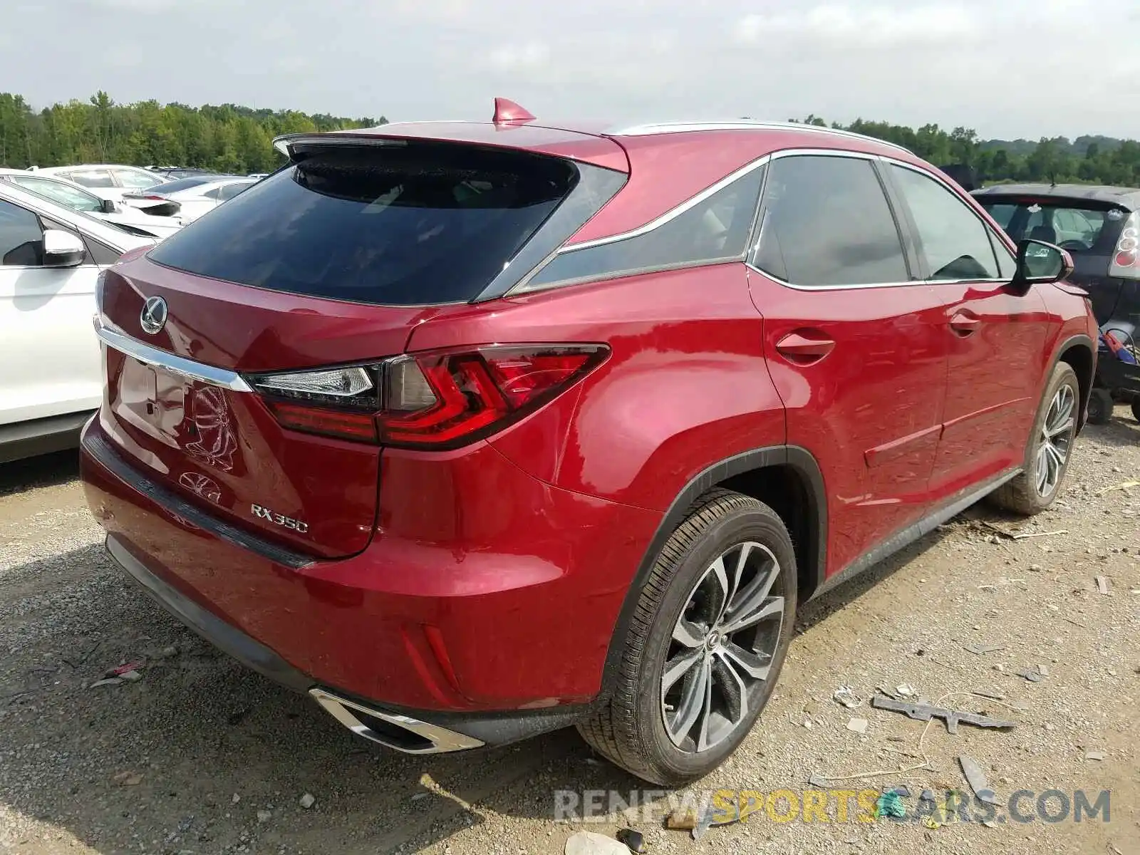 4 Photograph of a damaged car 2T2BZMCAXKC198004 LEXUS RX 350 BAS 2019