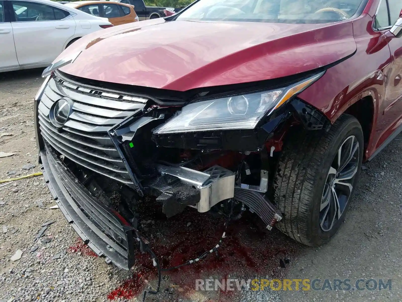 9 Photograph of a damaged car 2T2BZMCAXKC198004 LEXUS RX 350 BAS 2019